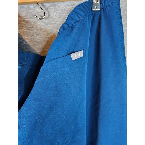 Figs Scrub Pants Technical Collection 6XL Teal Drawstring Straight Leg Cargo - Picture 6 of 8